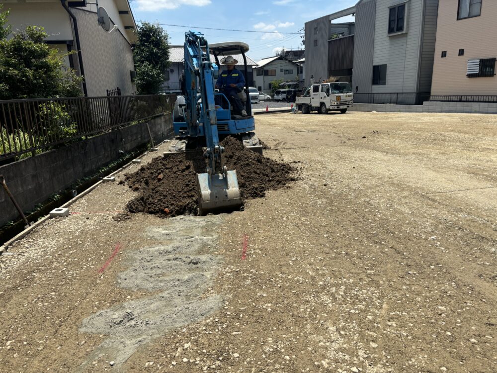 施工中